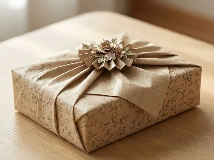 جعبه‌ی هدیه‌ی کادوچی با بسته‌بندی اختصاصی